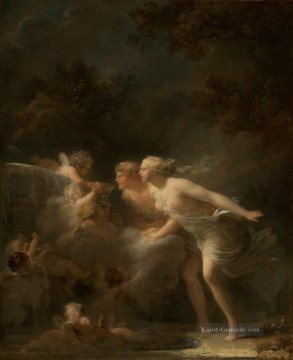 The Fountain of Love Hedonismus Jean Honore Fragonard Ölgemälde